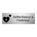 Défibrillateur à l'intérieur