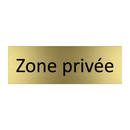 Zone privée