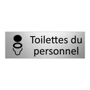 Toilettes du personnel