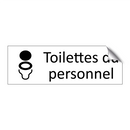 Toilettes du personnel