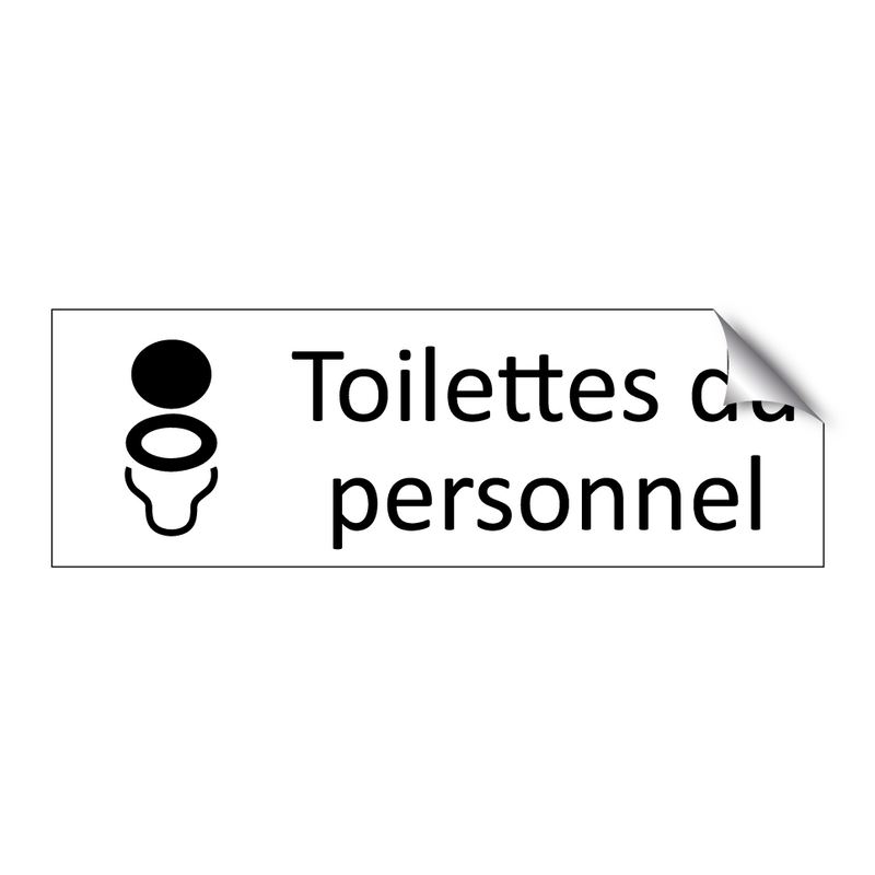 Toilettes du personnel
