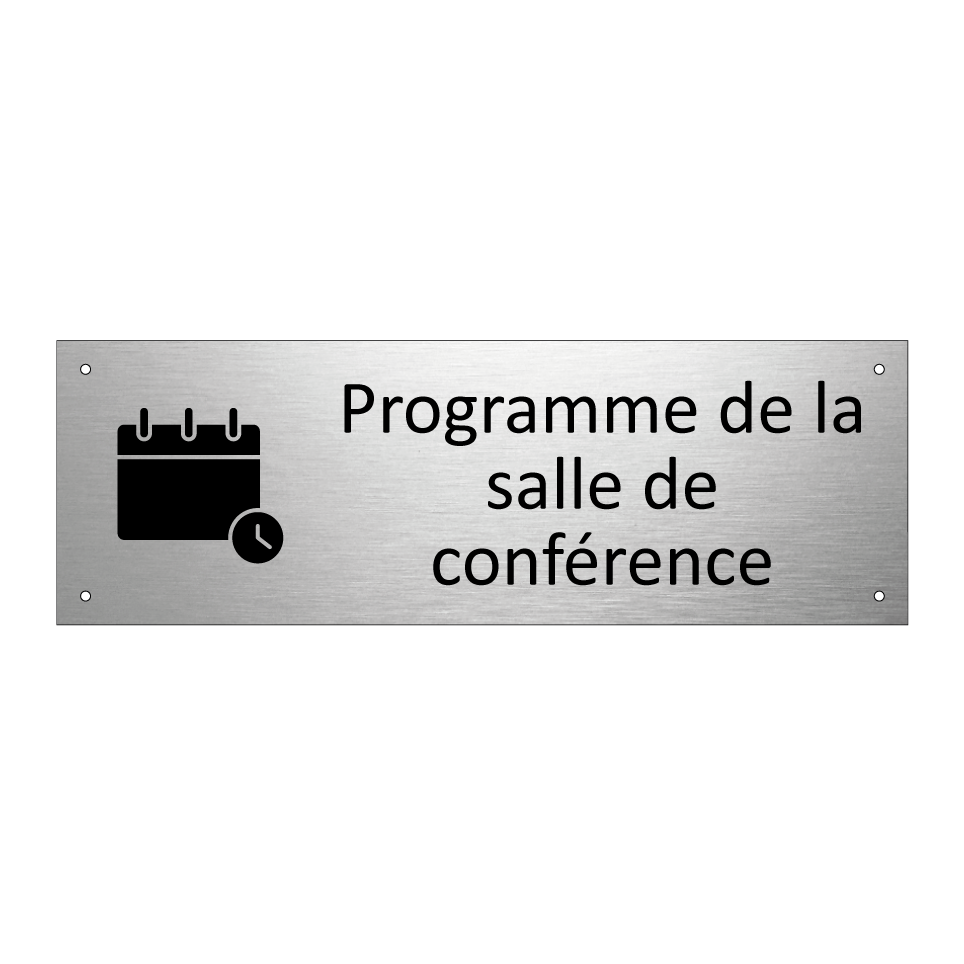 Programme de la salle de conférence