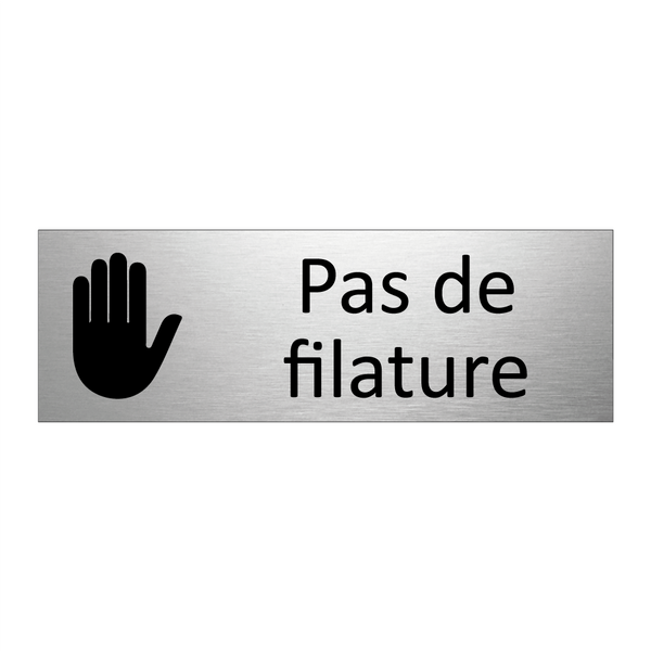 Pas de filature