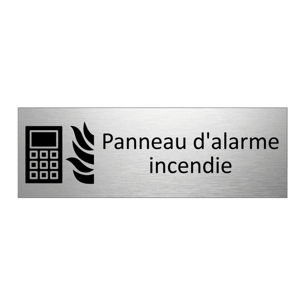 Panneau d'alarme incendie
