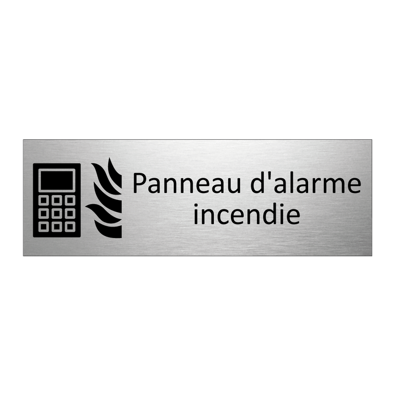Panneau d'alarme incendie