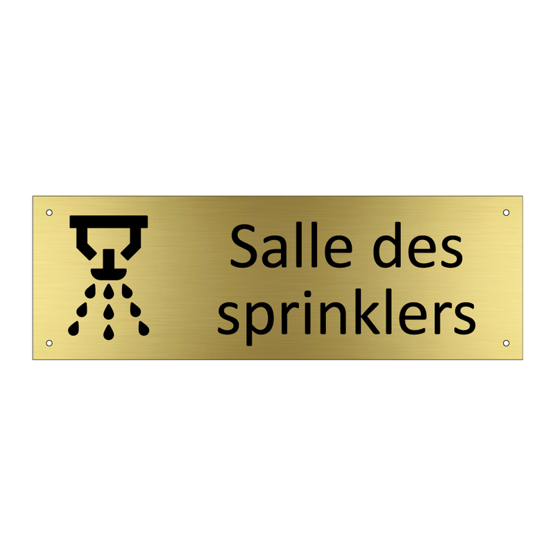 Salle des sprinklers