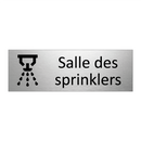 Salle des sprinklers