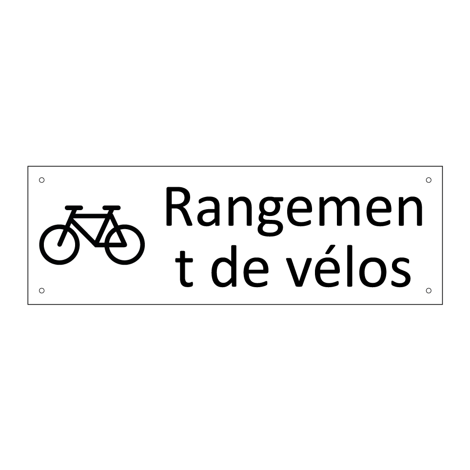 Rangement de vélos