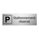 Stationnement réservé