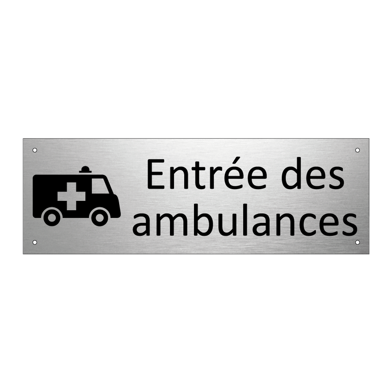 Entrée des ambulances