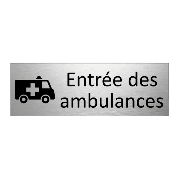 Entrée des ambulances