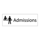 Admissions