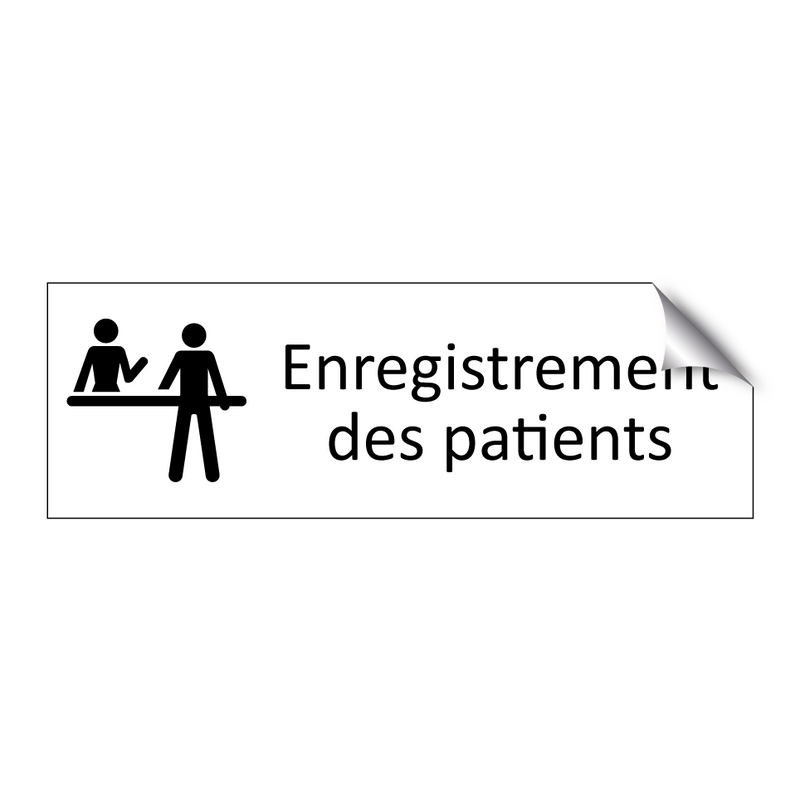 Enregistrement des patients