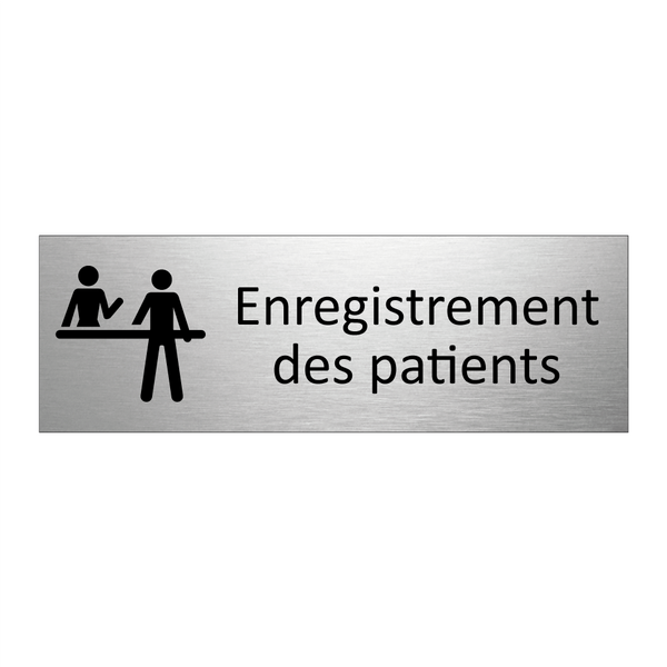 Enregistrement des patients