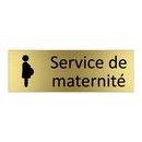 Service de maternité
