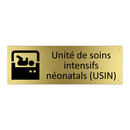 Unité de soins intensifs néonatals (USIN)