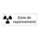 Zone de rayonnement