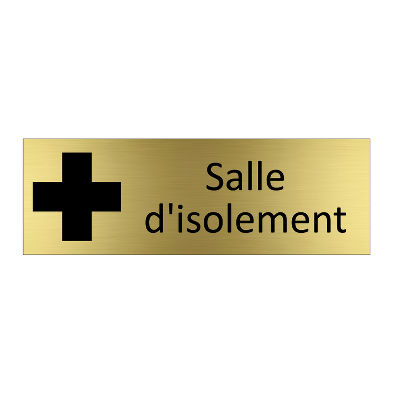 Salle d'isolement