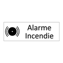 Alarme Incendie