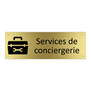 Services de conciergerie