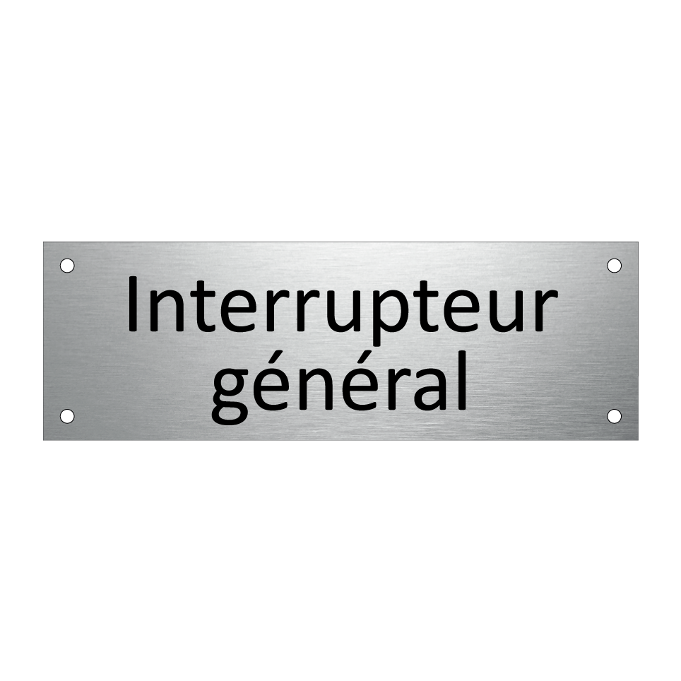 Interrupteur général