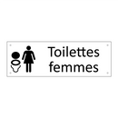 Toilettes femmes