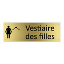 Vestiaire des filles