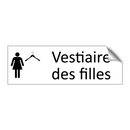 Vestiaire des filles
