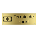 Terrain de sport