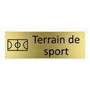 Terrain de sport
