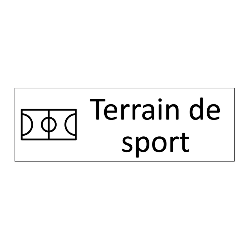 Terrain de sport