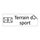 Terrain de sport