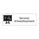 Services d'investissement
