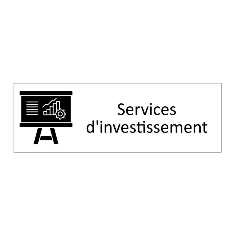 Services d'investissement