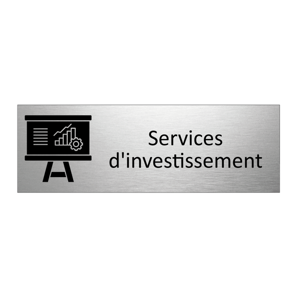 Services d'investissement