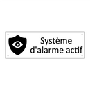 Système d'alarme actif