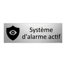 Système d'alarme actif