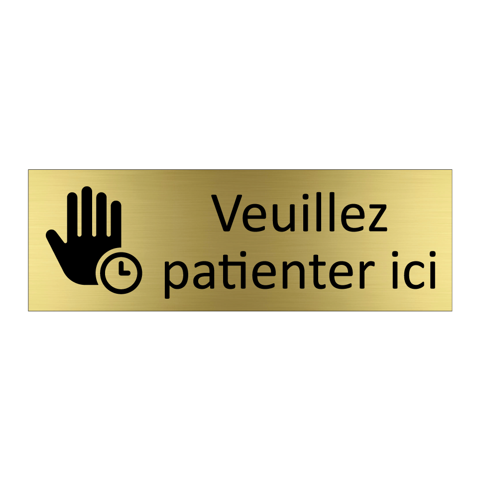 Veuillez patienter ici