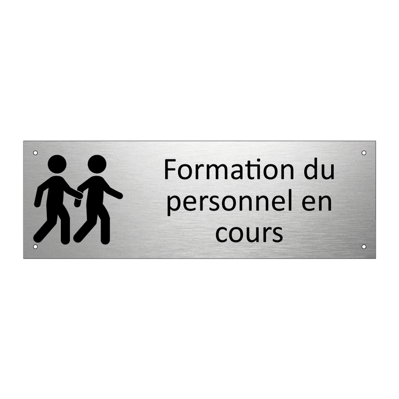 Formation du personnel en cours
