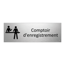 Comptoir d'enregistrement