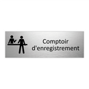 Comptoir d'enregistrement