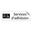Services d'adhésion