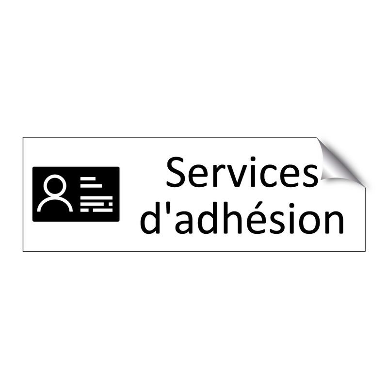 Services d'adhésion