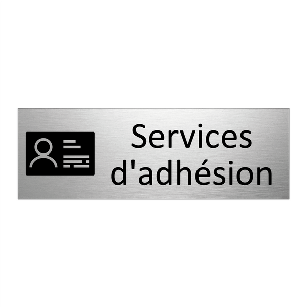 Services d'adhésion