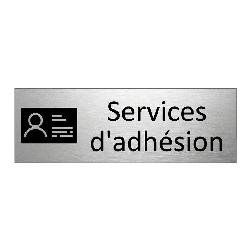 Services d'adhésion