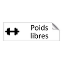 Poids libres