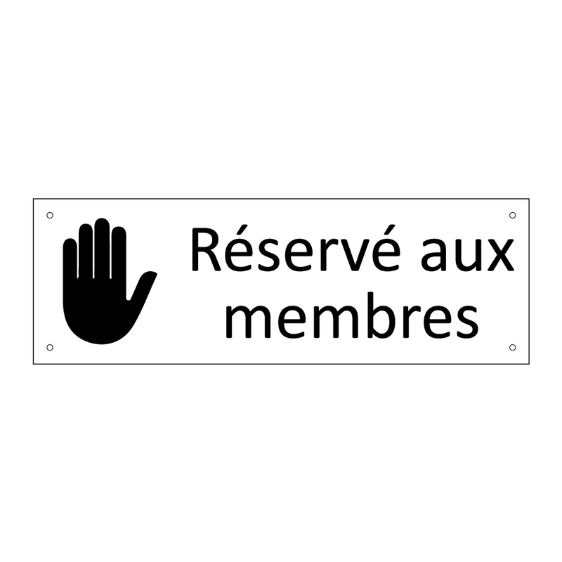 Réservé aux membres