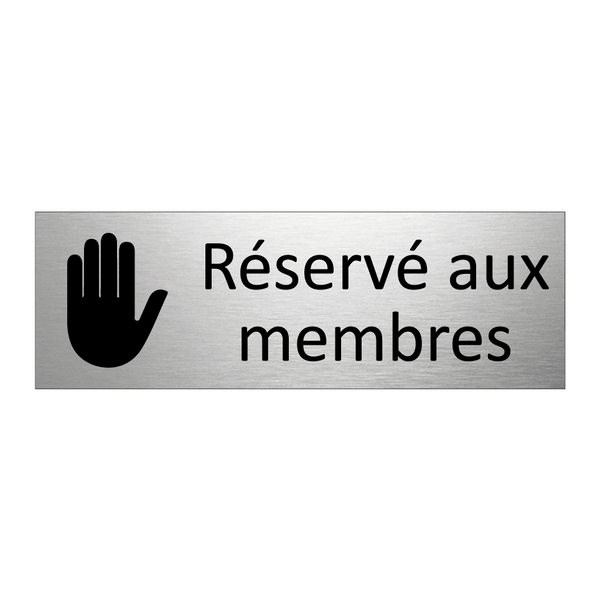 Réservé aux membres