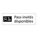 Pass invités disponibles