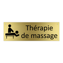 Thérapie de massage